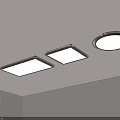 Sleek Modern Ceiling Lights In Rectangular Square And Circular Shapes With LED