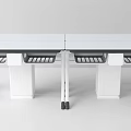 Modern Experiment Table Student Experiment Table 3d model