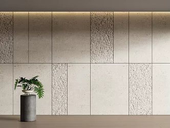 Modern stone background wall rubble stone background wall rock wall culture stone 3d model
