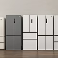 Modern Refrigerators and Freezers With Multiple Colors Sleek Design and Different Door Styles
