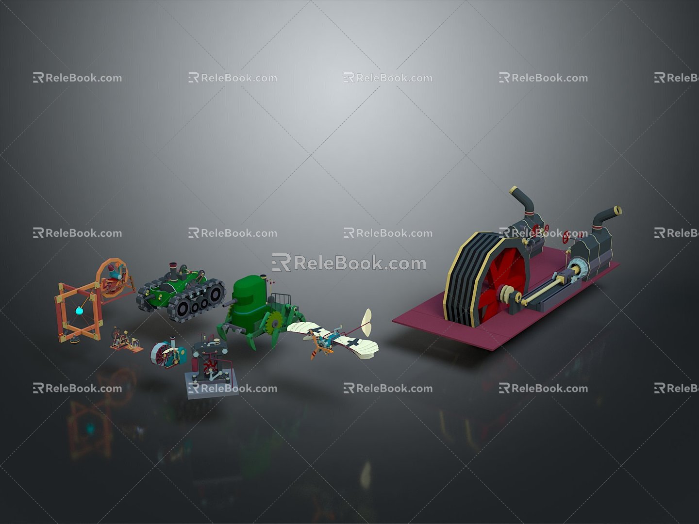 Sci-fi Tank Cartoon Tank Sci-fi Vehicle Sci-fi Vehicle World of Tanks Tank War Anime Tank 3d model