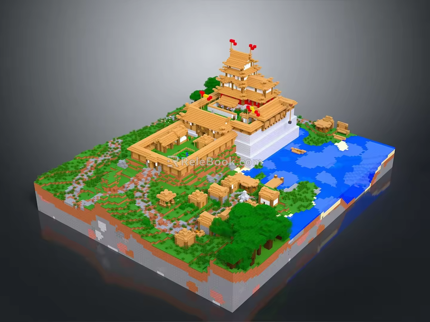 Game Environment Game Scene Fairy Tale Scene Fairy Tale Magic Scene Magic Item Fantasy Scene 3d model