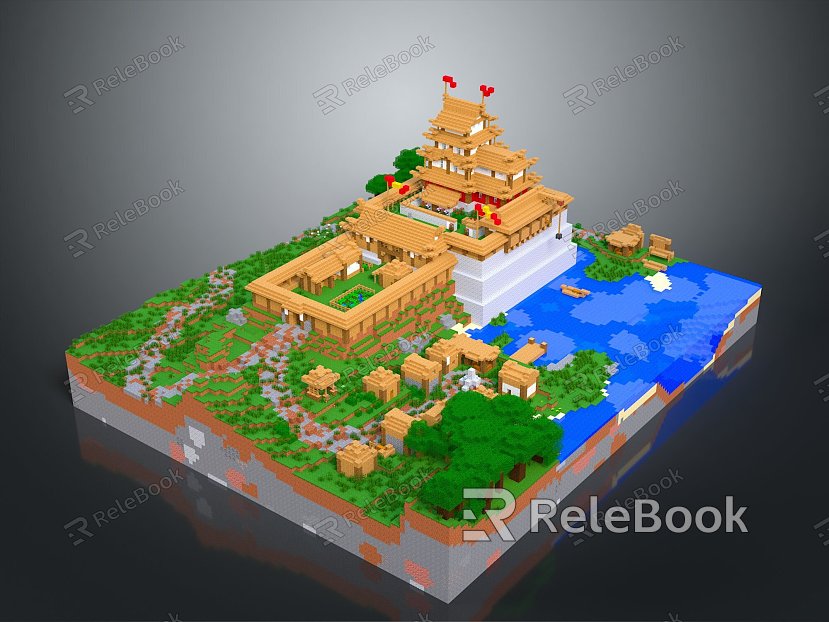 Game Environment Game Scene Fairy Tale Scene Fairy Tale Magic Scene Magic Item Fantasy Scene model