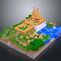 Game Environment Game Scene Fairy Tale Scene Fairy Tale Magic Scene Magic Item Fantasy Scene 3d model