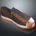 Cloth Shoes Flat Shoes Canvas Shoes Old Cloth Shoes Dad Shoes Casual Running Shoes Beans Loafers 3d model