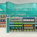Modern Pharmacy Interior With Shelves Products Display Counter And Bright Lighting