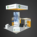 Assuranti Exhibition Booth Design Featuring Modern Structure And Display Panels