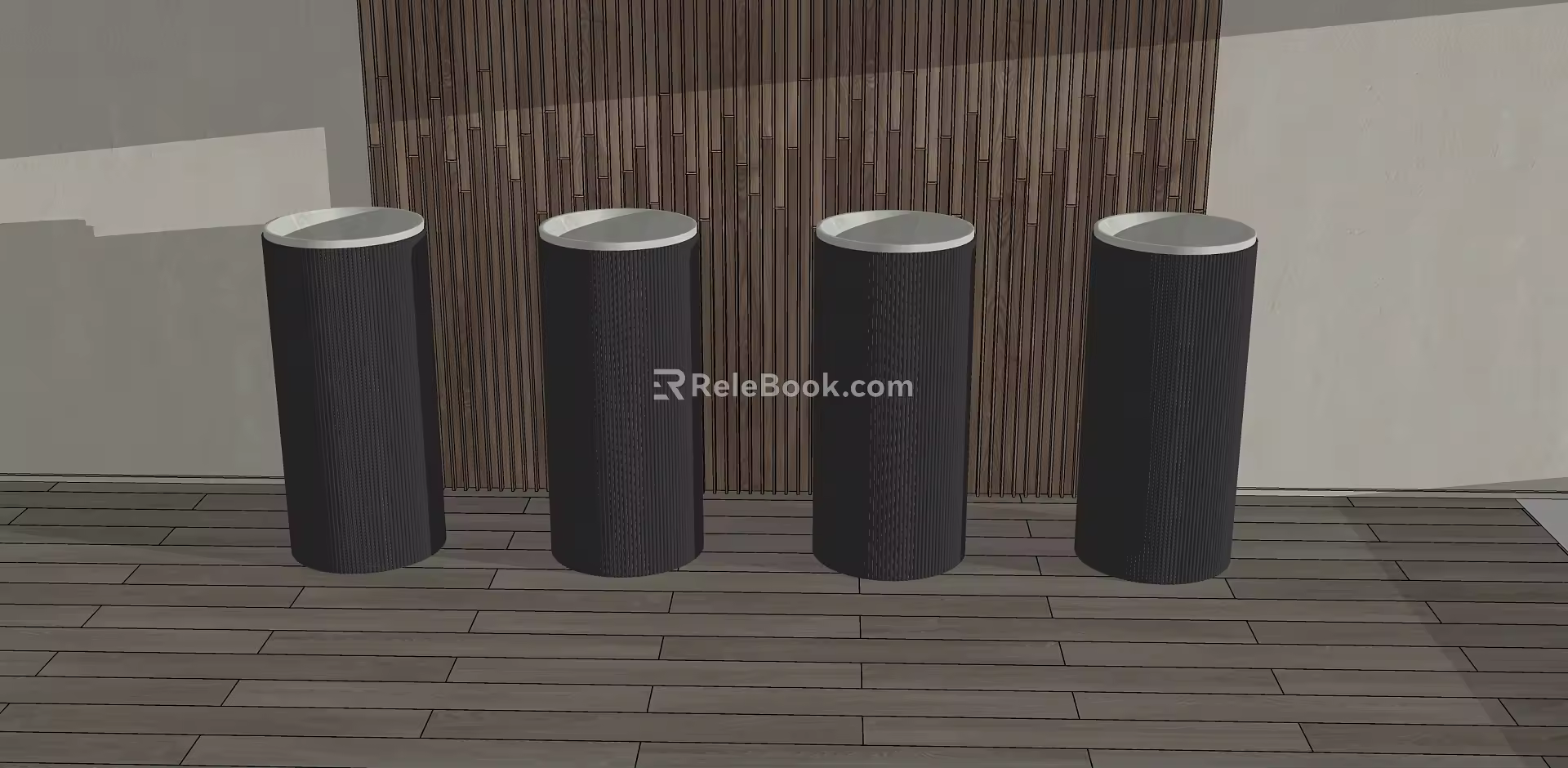 trash can 3d model