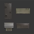 Vintage Electronic Equipment With Retro Control Panels Keyboards And Display Screens