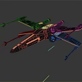 Fighter Next Generation Aircraft Modern Fighter 3d model