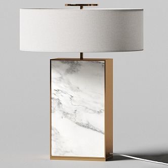 Modern Table Lamp Round Table Lamp 3d model