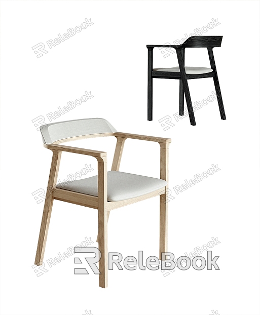 wooden dining chair model