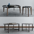 Modern coffee table coffee table combination 3d model