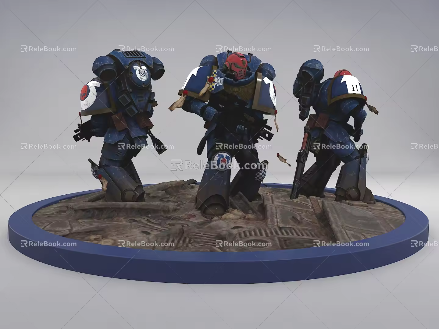 Modern Robots 3d model