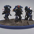 Modern Robots 3d model