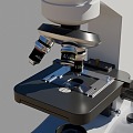 Instrument Equipment Microscope Electron Microscope Monitoring Equipment Medical 3d model