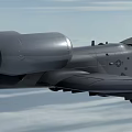 Gray Fighter Jet Model With Twin Engines Open Cockpit Shark Mouth Nose And Wing Markings