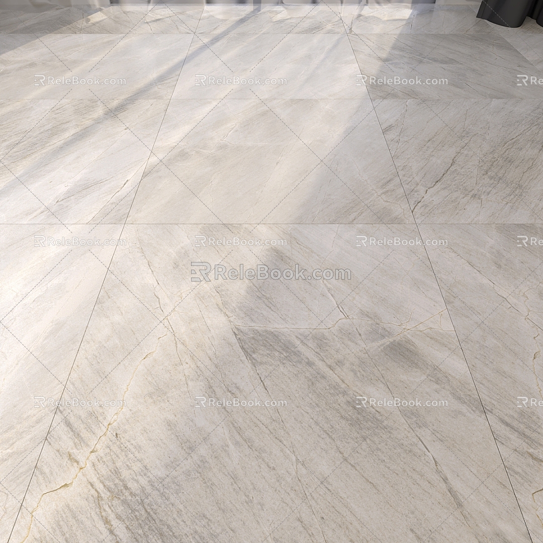 Marble floor tile 3d model