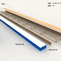Panasonic Display Stands With TOWERS Industrial Equipment Images And Aluminum Frames