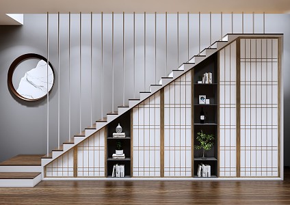 Modern Stairs 3d model