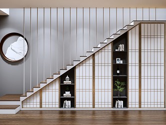 Modern Stairs 3d model