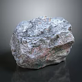 Natural Wood and Stone with Rough Natural Texture Earthy Gray Pink Hues on Dark Background