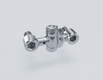 modern faucet hinge 3d model