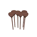 Unique Wooden Side Tables With Slender Legs And Modern Design