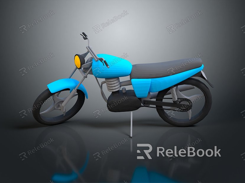 Motorcycle Two-wheeled Motorcycle Cross-country Motorcycle Road Race Motorcycle Motor Vehicle Transport model