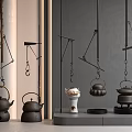 hanging teapot 3d model