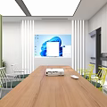 Modern Lounge Area Interior With White Chairs Bookshelves And Green Plants