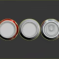 Assorted Beverage Cans Collection Featuring Coke Sprite And Gin Tonic With Lemon Slice