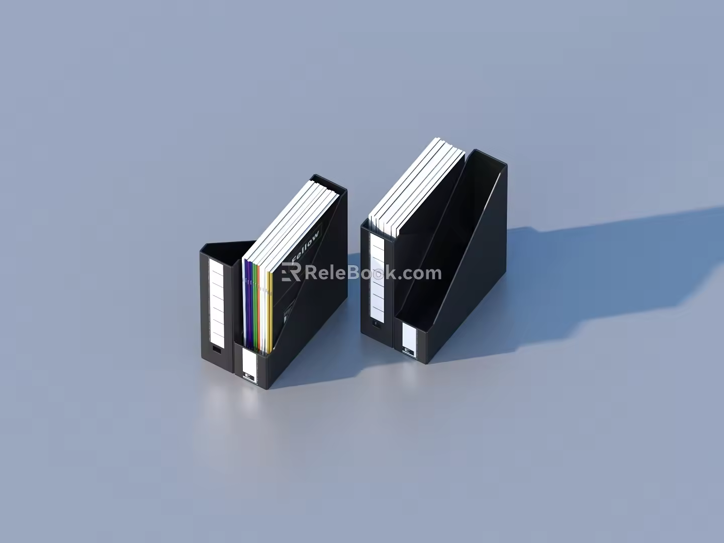 folder stationery sketch 3d model