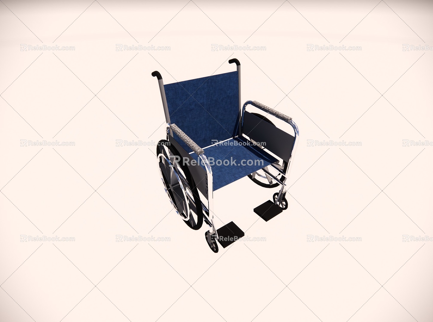 Sandalwood Wheelchair 3d model