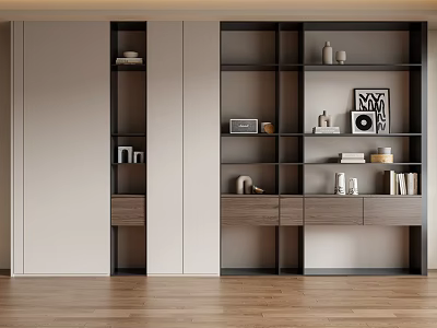 Modern Decorative Cabinet 3d model
