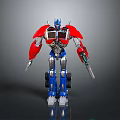 Robot Assistant Small Robot Butler Robot Butler Figure Game Figure 3d model