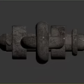 Industrial Equipment Durable Metal Chain with Hook for Heavy Lifting Operations