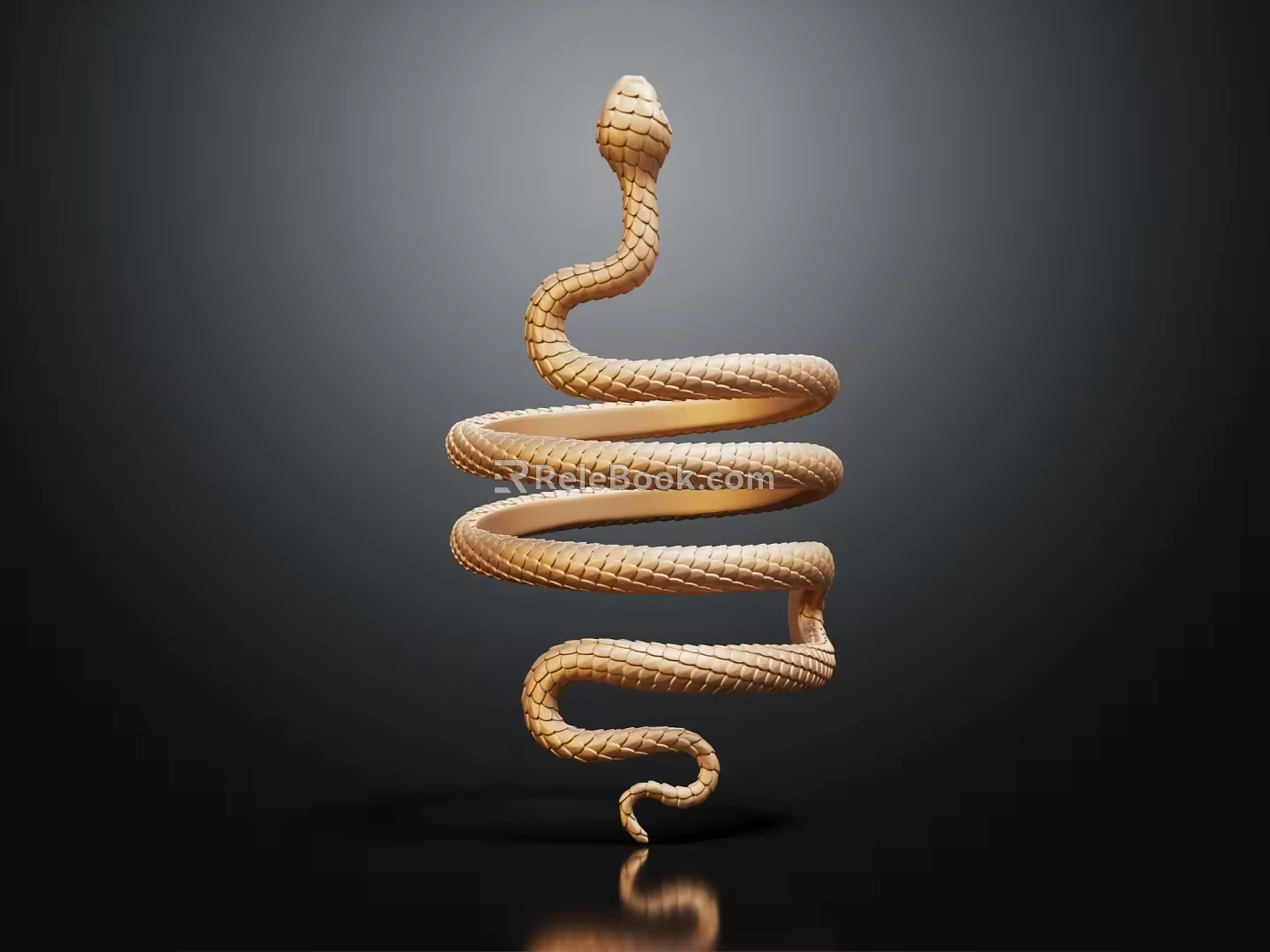 Modern Snake Cobra 3d model