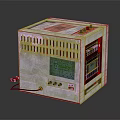WTR-2500 Equipment With Silver Metal Casing Green Label Ventilation Holes Control Buttons And Digital