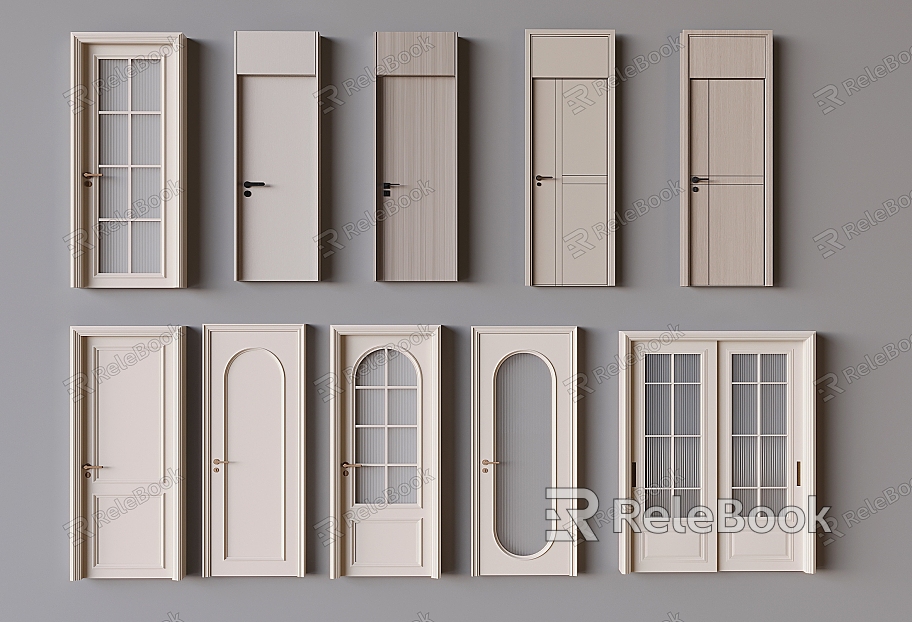 French cream swing door glass single door swing door glass sliding door sliding door model