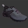 FILA Light Blue And Black Sports Shoes With Mesh Upper And Thick Sole