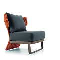 Modern single sofa 3d model