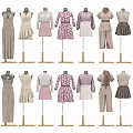 Modern Model Clothing Model 3d model