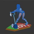 Red Haired Girl In Sportswear Riding Colorful Balance Board With Number Five