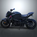 Sleek Black Motorcycle With Modern Design Sporty Body And Comfortable Seat Features