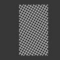 3D Brown Lattice Grid Structure Framework Design For Architectural Models