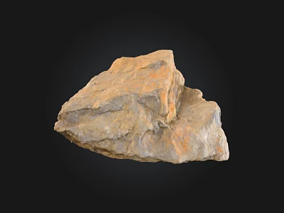 Natural Rockery Stone with Rough Surface Texture for Garden Decorative Landscaping 3d model