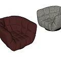 Modern FENDI Single Sofa 3d model