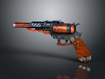 Pistol semi-automatic pistol automatic pistol modern weapon hot weapon hot weapon gun military 3d model