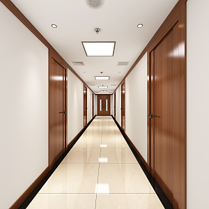 The Modern Corridor 3d model